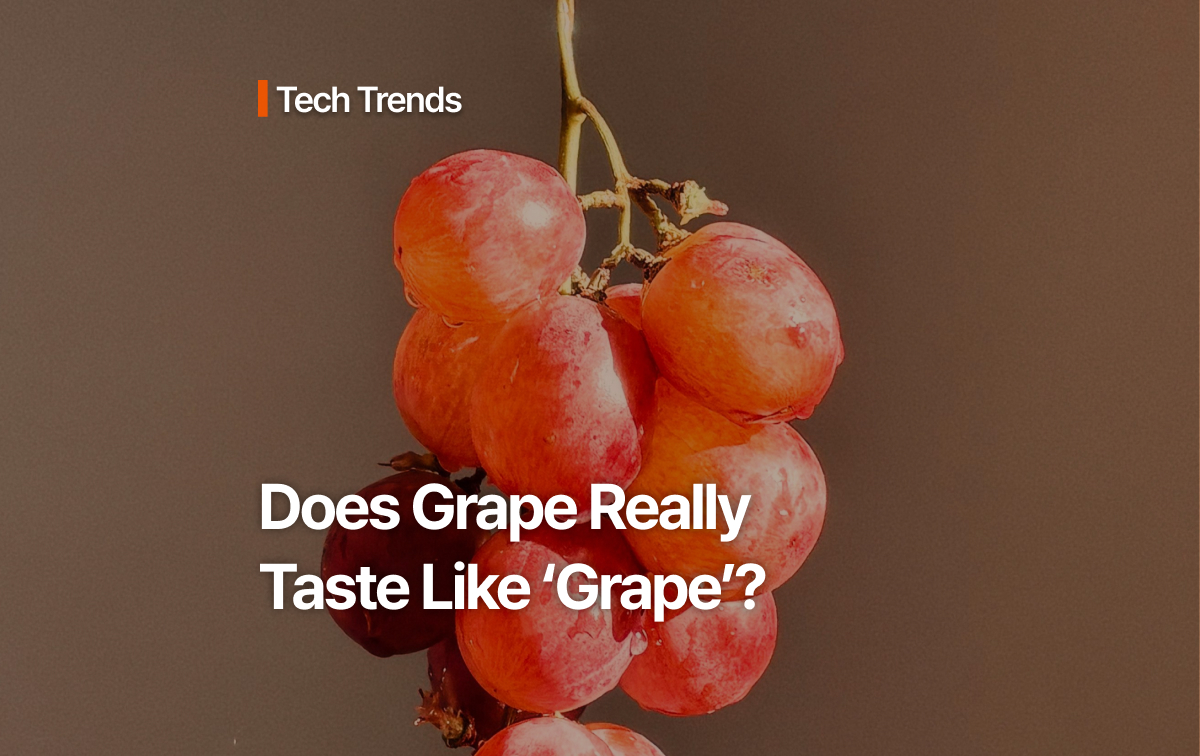 Does Grape Really Taste Like “Grape”?